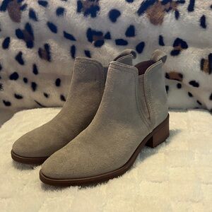 Lucky Brand Suede Ankle Booties